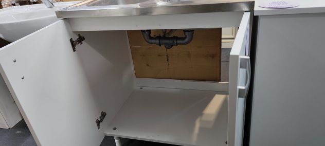 Base Cucina con Due Vasche 80×55 – 25117 - Foto 6