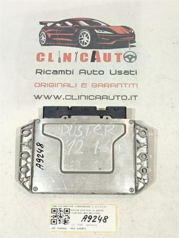 CENTRALINA MOTORE DACIA Duster 1° Serie 237100713R V29008924A K4MF6 benzina 1598 (1017) - Foto 4