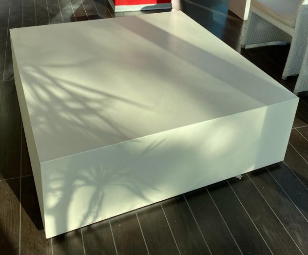 Tavolo basso in legno bianco - Foto 2