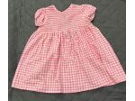 Vestitino BluKids Taglia 18-24 Mesi/86 cm Colore Rosa e Bianco