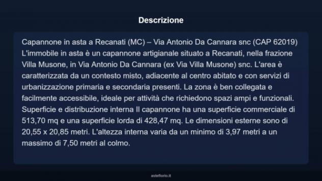 Immobile in asta di 513 m² in vendita a Recanati - Foto 4