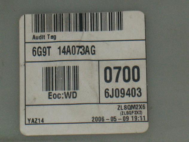 6G9T14A073AH BODY COMPUTER FORD S-MAX 6G9T-14A073-AH 28065830 6G9T14A073AG - Foto 3