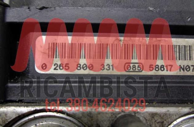 0265800331 Nissan Almera centralina gruppo pompa ABS