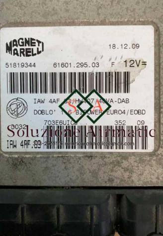 Fiat Doblo' 1.6 bipower centralina motore 51819344