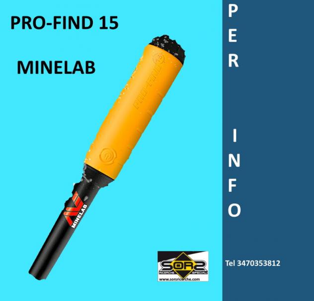 PINPOINTER MINELAB PRO FIND 15 Minelab Nuovo - Foto 2