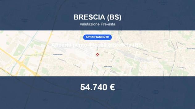 Immobile in asta di 75 m², box auto in vendita a Brescia