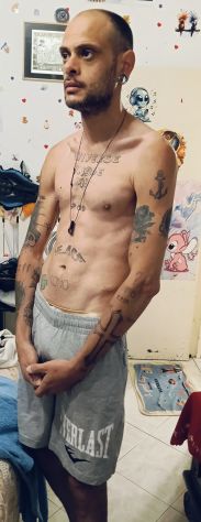 Ragazzo 33 anni mulatto bellissimo muscoloso alto tatuato perfetto Tel:3281699365