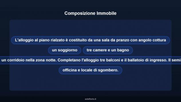 Immobile in asta di 169 m² con più di 5 locali in vendita a Mornese - Foto 17