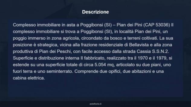 Immobile in asta di 5054 m² in vendita a Poggibonsi - Foto 8