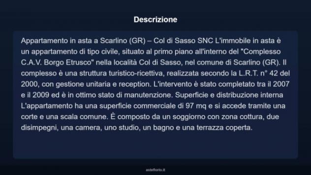 Immobile in asta di 97 m², box auto in vendita a Scarlino - Foto 3