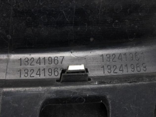 13241967 MASCHERINA GRIGLIA PARAURTI ANTERIORE OPEL ASTRA SW 1.9 88KW D 6M (2005) RICAMBIO USATO LEGGERMENTE DANNEGGIATO - Foto 5