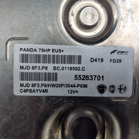 Centralina motore mjd8f3.p8Fiat Panda 2014 55263701 - Foto 3