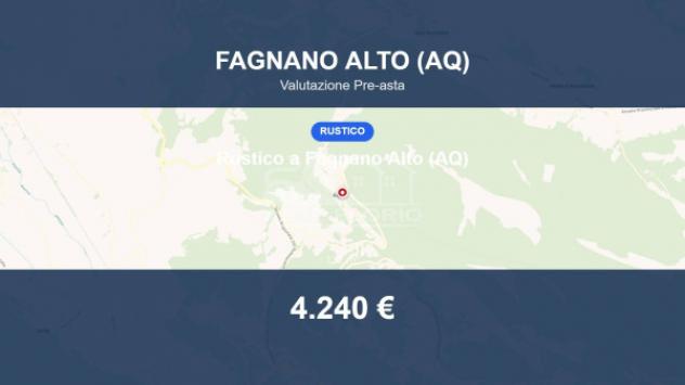 Immobile in asta di 132 m² in vendita a Fagnano Alto