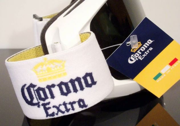 Maschera da sci/snowboard omaggio da Corona Extra  Made in Italy nuova - Foto 5
