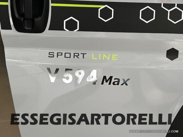 CHAUSSON V 594 MAX DOPPIO MATRIMONIALE 2026 SPORTLINE 599 CM FULL - Foto 10