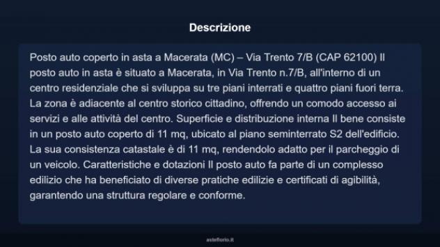 Immobile in asta di 11 m² in vendita a Macerata - Foto 5