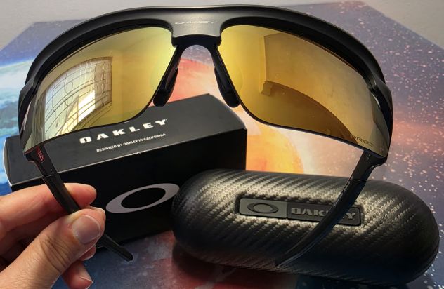 Oakley BiSphaera Prizm 24K Polarized come nuovi immacolati
