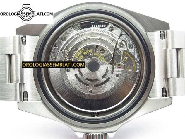 Replica Rolex SUBMARINER 16610 LN NERO SENZA INCISIONE REHAUT ACCIAIO 904L 1:1 MIGLIOR EDIZIONE SUL BRACCIALE SS SH3135 - Foto 14