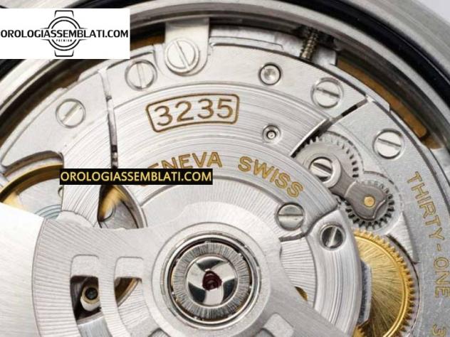 REPLICA ROLEX DATEJUST 41 SS LUNETTA SCANALATA 1:1 BEST EDITION ACCIAIO 904L GRIGIO VERDE QUADRANTE ROMANO SUL BRACCIALE JUBILEE 3235 - Foto 3