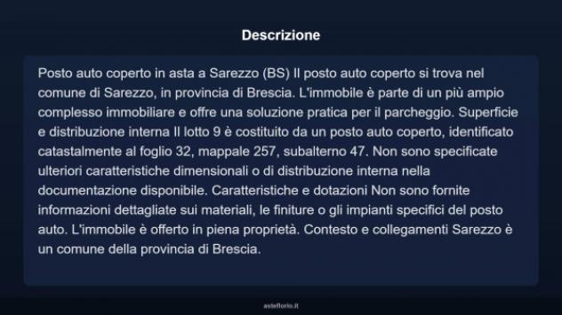 Immobile in asta di 15 m² in vendita a Sarezzo - Foto 9