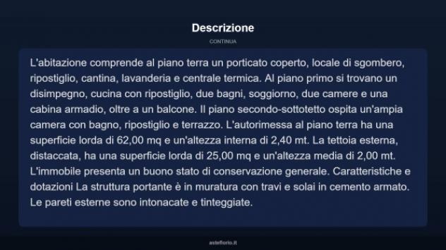 Immobile in asta di 275 m² con più di 5 locali e box auto in vendita a Mortara - Foto 14