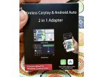 Adattatore Wireless 2-in-1 per CarPlay & Android Auto 