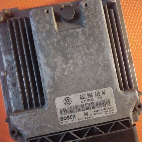 Centralina motore Volkswagen Golf 5 2.0 TDI (BKD) codice 0281011672