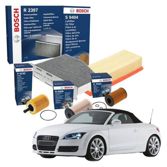 Kit Tagliando 4 Filtri Bosch Ktb020 Audi, Vw