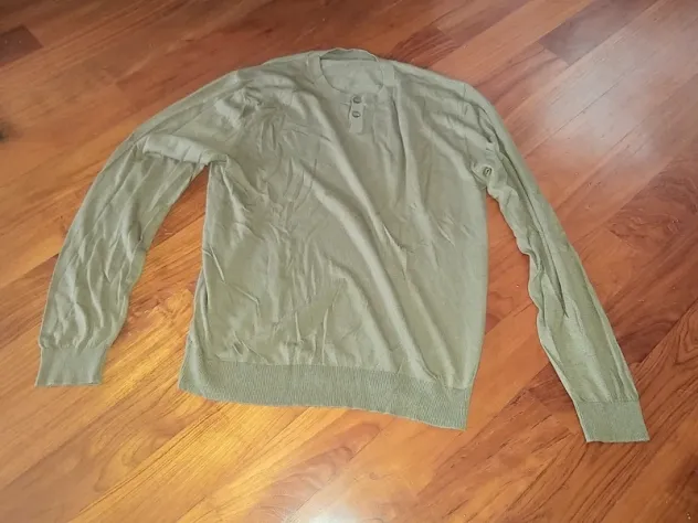 lotto 5 maglie uomo tagli xl cotone. 1 azzurra Benetton 1 marroncina Benetton 1 - Foto 5