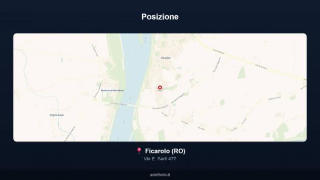 Immobile in asta di 133 m², box auto in vendita a Ficarolo - Foto 14