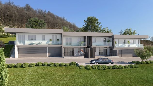 Nembro collinare trilocale doppi servizi Nuovo classe A4 - Foto 2