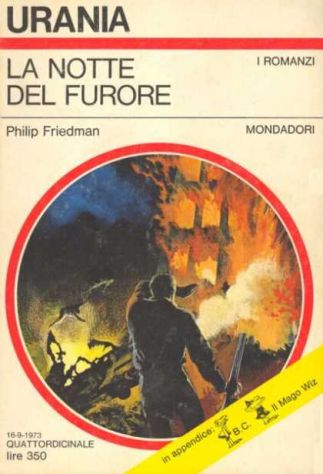 LA NOTTE DEL FURORE. URANIA 627
