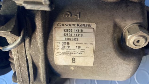 Compressore climatizzatore Nissan Juke 1.6 benzina del 2012 (92600-1KA1B) - Foto 5