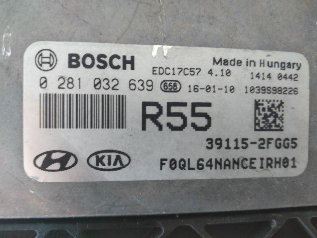 Centralina motore Bosch KIA Sportage 2.0, 0281032639, 0 281 032 639, 39115-2FGG5 - Foto 5
