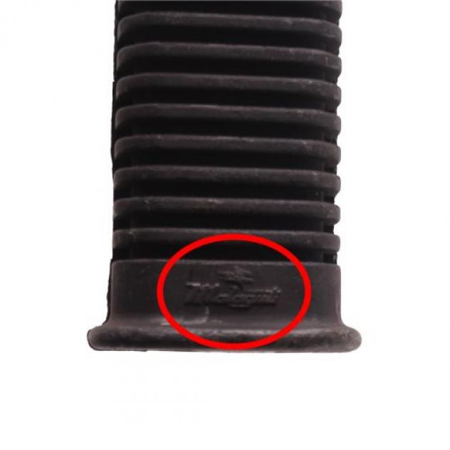Coppia gomme pedane poggiapiedi Malaguti Fifty originali - Foto 2