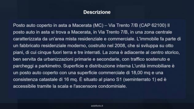 Immobile in asta di 18 m² in vendita a Macerata - Foto 8