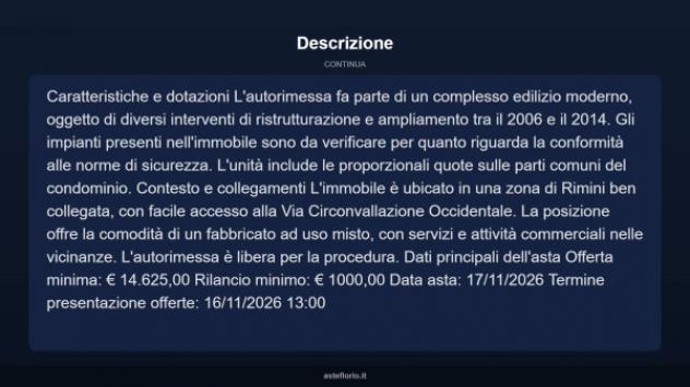 Immobile in asta di 15 m² in vendita a Rimini - Foto 4