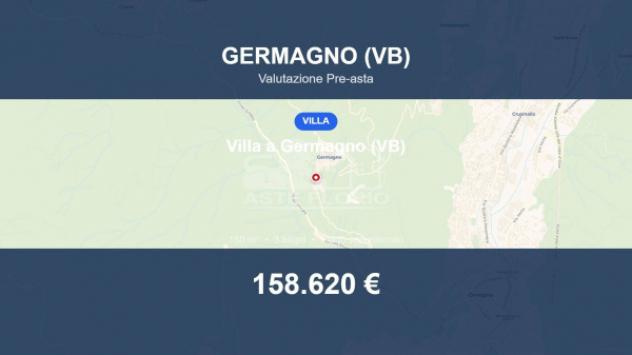 Immobile in asta di 180 m², box auto in vendita a Germagno