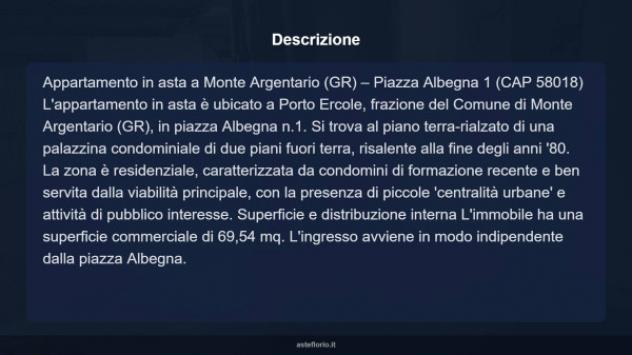 Immobile in asta di 69 m², box auto in vendita a Monte Argentario - Foto 17