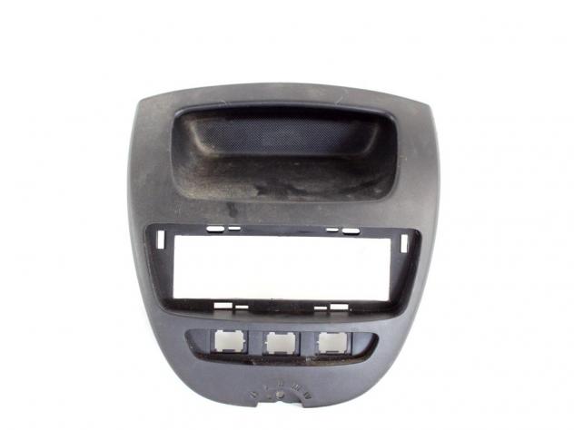 55405-0H010 MASCHERINA RIVESTIMENTO CRUSCOTTO CENTRALE CITROEN C1 1.0 B 50KW 5M 5P (2013) RICAMBIO USATO - Foto 2