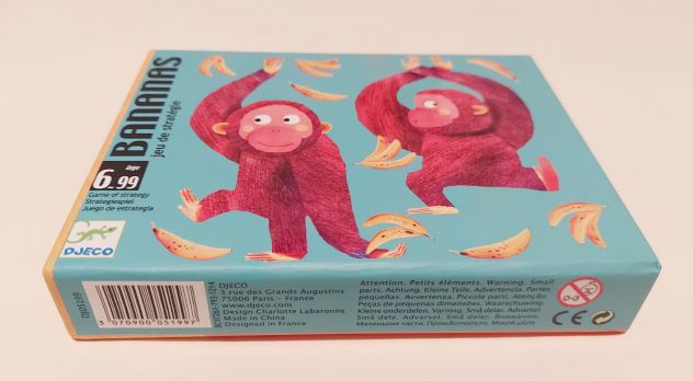 Gioco di strategia con carte BANANAS da 6 a 99 anni Ed.Djeco nuovo - Foto 5