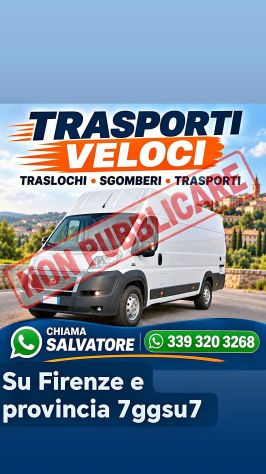 Traslochi trasporti svuota tutto 7ggs7