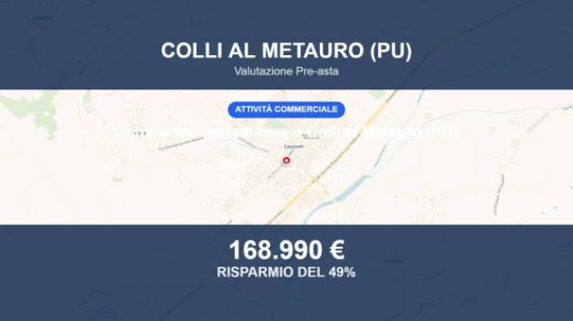 Immobile in asta di 367 m² in vendita a Colli al Metauro