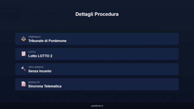 Immobile in asta di 149 m² con più di 5 locali in vendita a Maniago - Foto 18