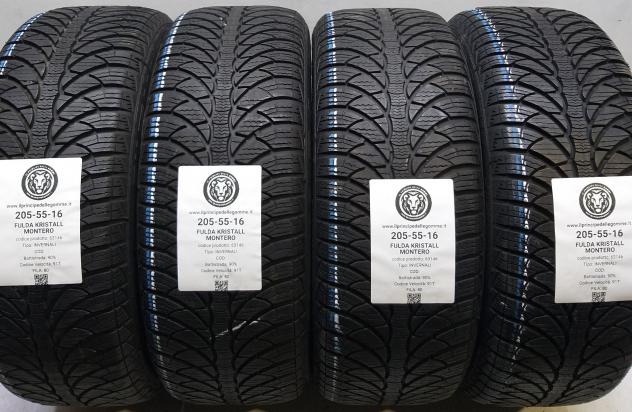 4 GOMME 205 55 16 FULDA A63146