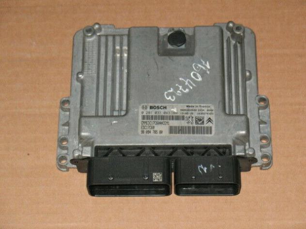 0281031043 ECU Citroen HDI C4 Cactus 0281031043 9809478580 EDC17C60 - Foto 5