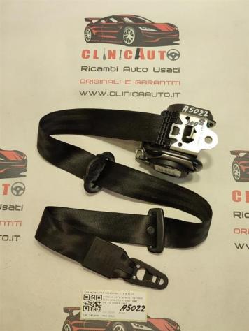 CINTURA DI SICUREZZA ANTERIORE DESTRA AUDI A6 Berlina Serie C6 (4F2) 4F0857706 605404800 BSG (0412)