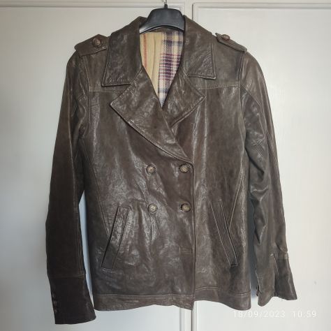 Giacca in pelle donna Delan - Foto 4