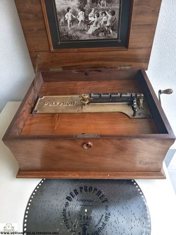 176293 Antico e meraviglioso POLYPHON del XIX secolo - Foto 4