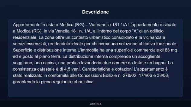 Immobile in asta di 83 m² in vendita a Modica - Foto 4